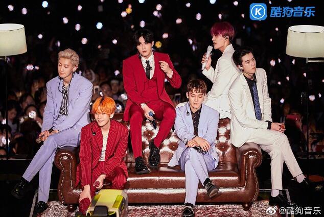 EXO最新专辑上线酷狗 重现演唱会火热氛围