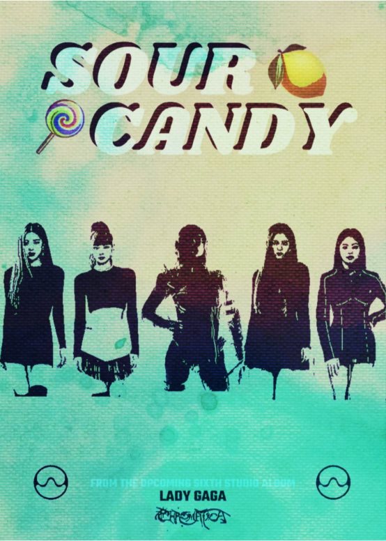 酷狗音乐抢先释出Lady Gaga新歌,联手BLACKPINK一起《Sour Candy》!