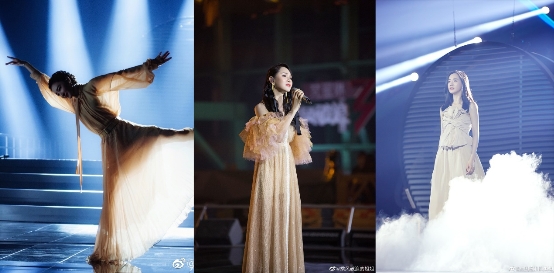 《乘风破浪的姐姐》首次公演舞台,万茜五人团获酷狗榜首