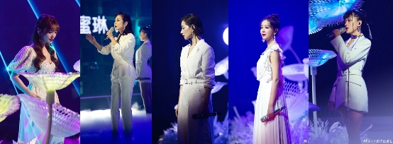 《乘风破浪的姐姐》首次公演舞台,万茜五人团获酷狗榜首