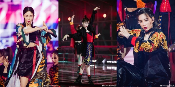 《乘风破浪的姐姐》首次公演舞台,万茜五人团获酷狗榜首