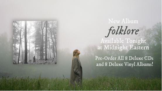 厉害了霉霉!突击发专《folklore》网易云音乐热销超15万张